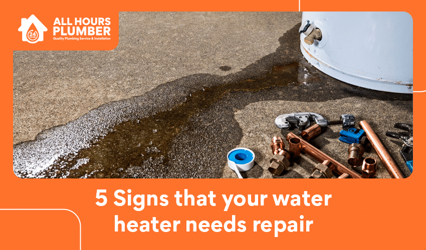 Don’t Get Left in The Cold: 5 Signs Your Need Water Heater Repair in Tampa